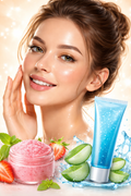 Face & Body Scrub Gel 100ml Skin Brightening