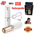 USB Rechargeable Flawless Facial Hair Remover for All Skin Types