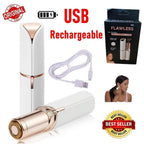USB Rechargeable Flawless Facial Hair Remover for All Skin Types