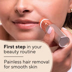 USB Rechargeable Flawless Facial Hair Remover for All Skin Types