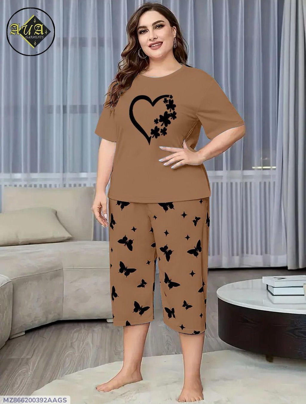Soft & Comfortable 2-Piece Printed Nightwear for Women