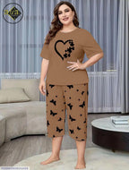 Soft & Comfortable 2-Piece Printed Nightwear for Women